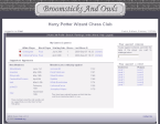 Wizard Chess Home Page Screenshot
